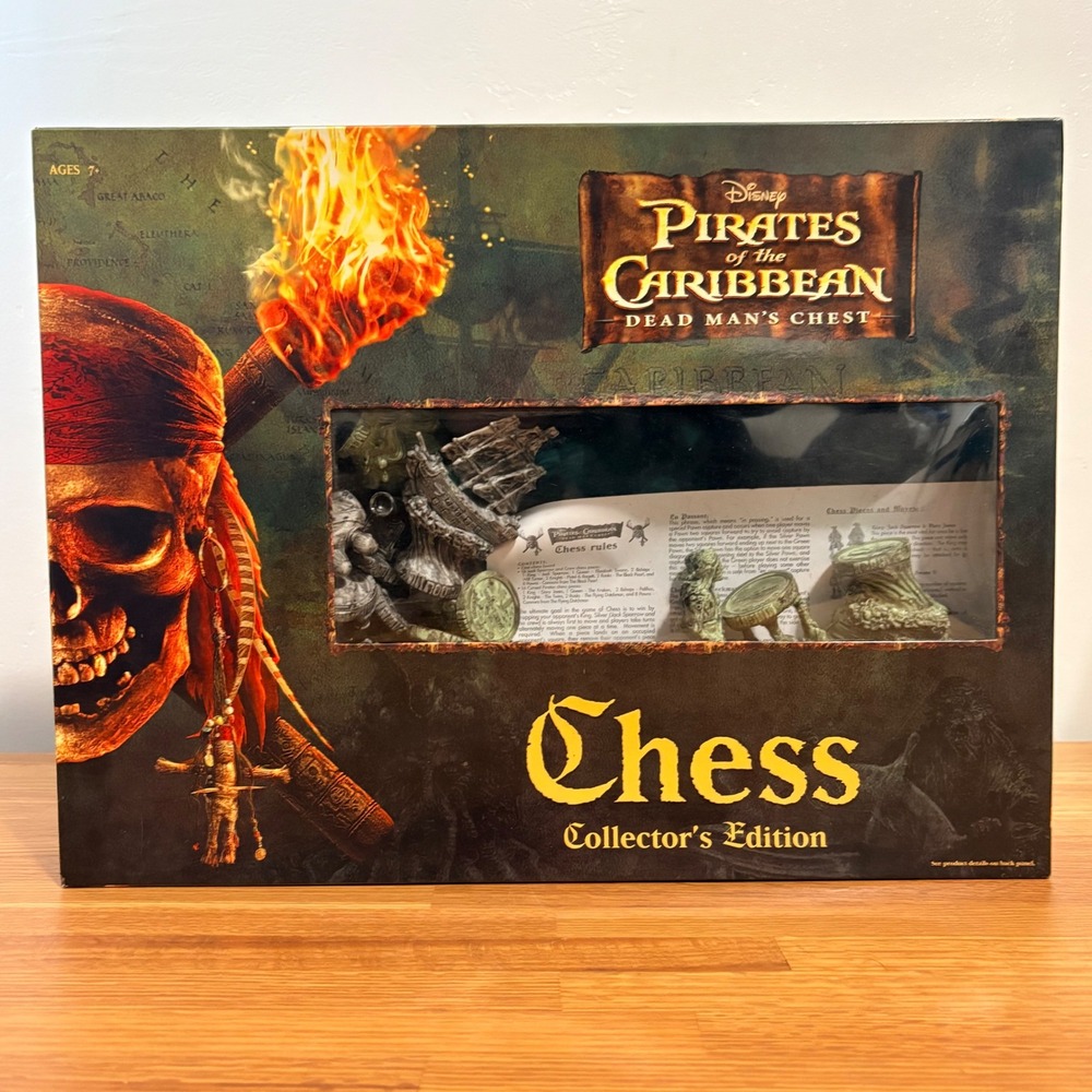 Pirates of the Caribbean Dead Mans Chest Chess Collector Edition Friendly Games